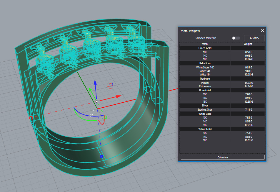 Ring Roberto Bravo - Salsa Collection  3D print model_3