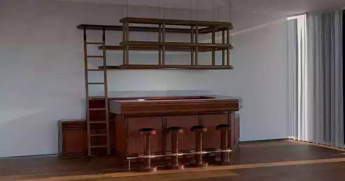 Bar counter or living room