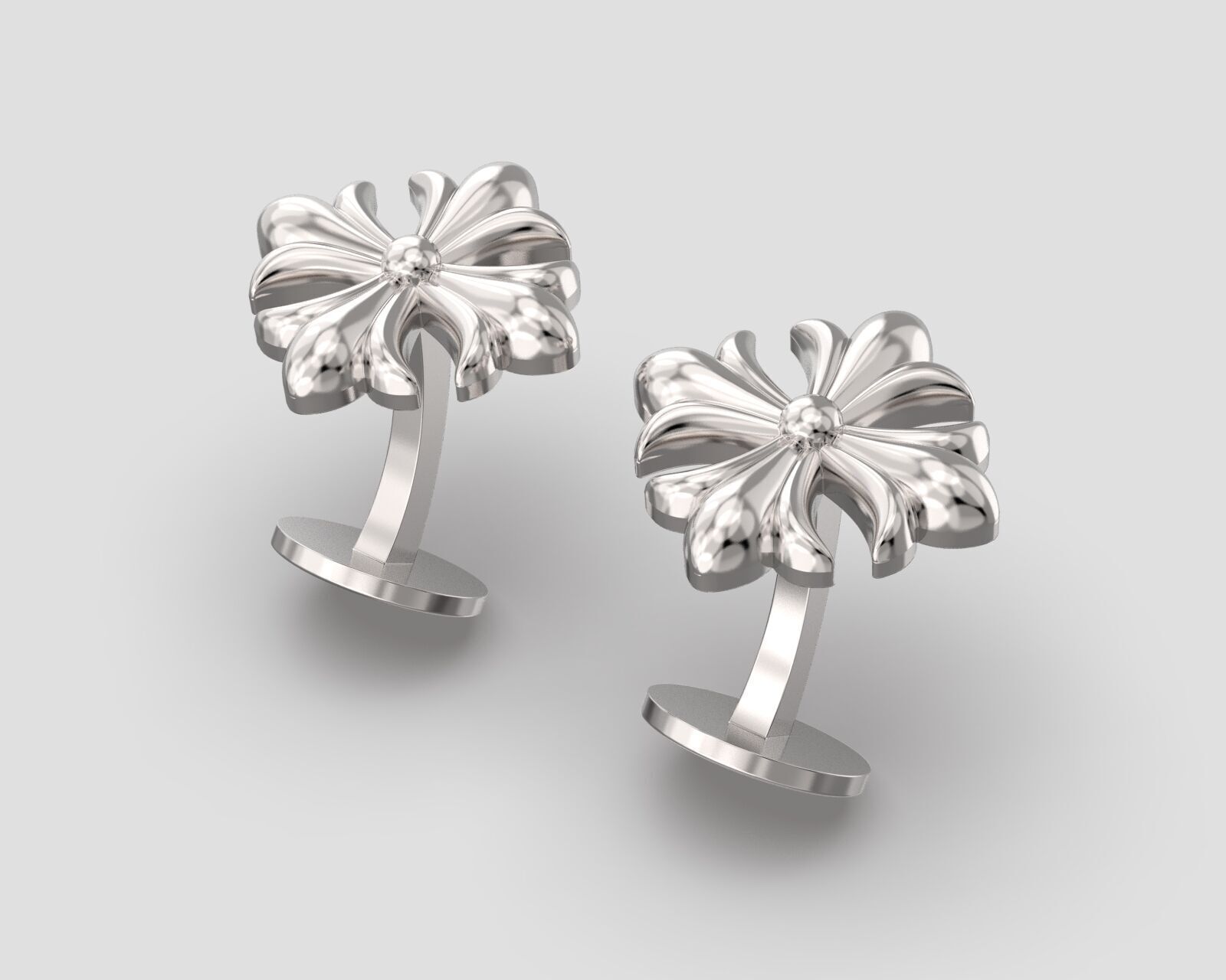 Cufflinks CF L 001 A1 3D print model_8