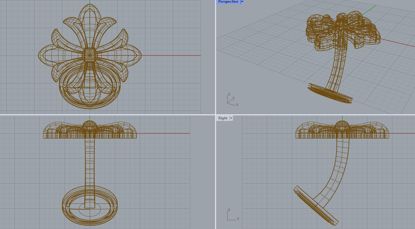 Cufflinks CF L 001 A1 3D print model_11