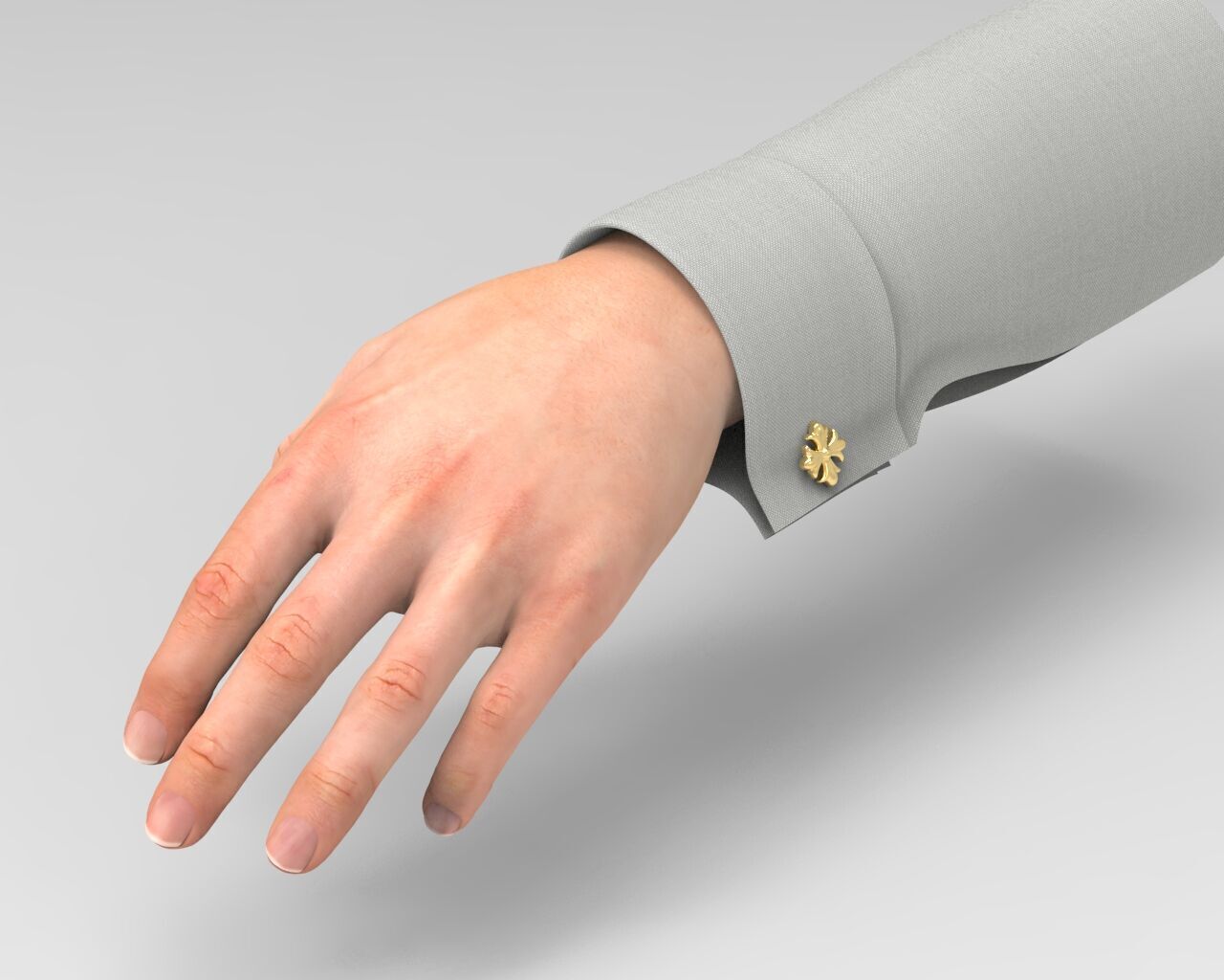 Cufflinks CF L 001 A1 3D print model_13
