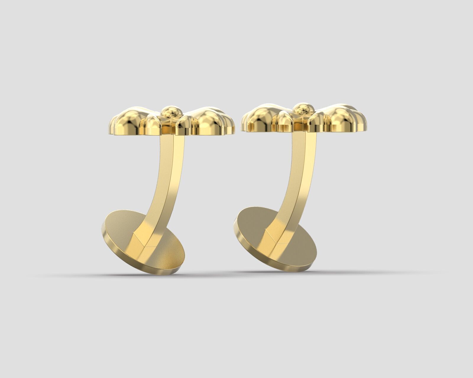 Cufflinks CF L 001 A1 3D print model_4