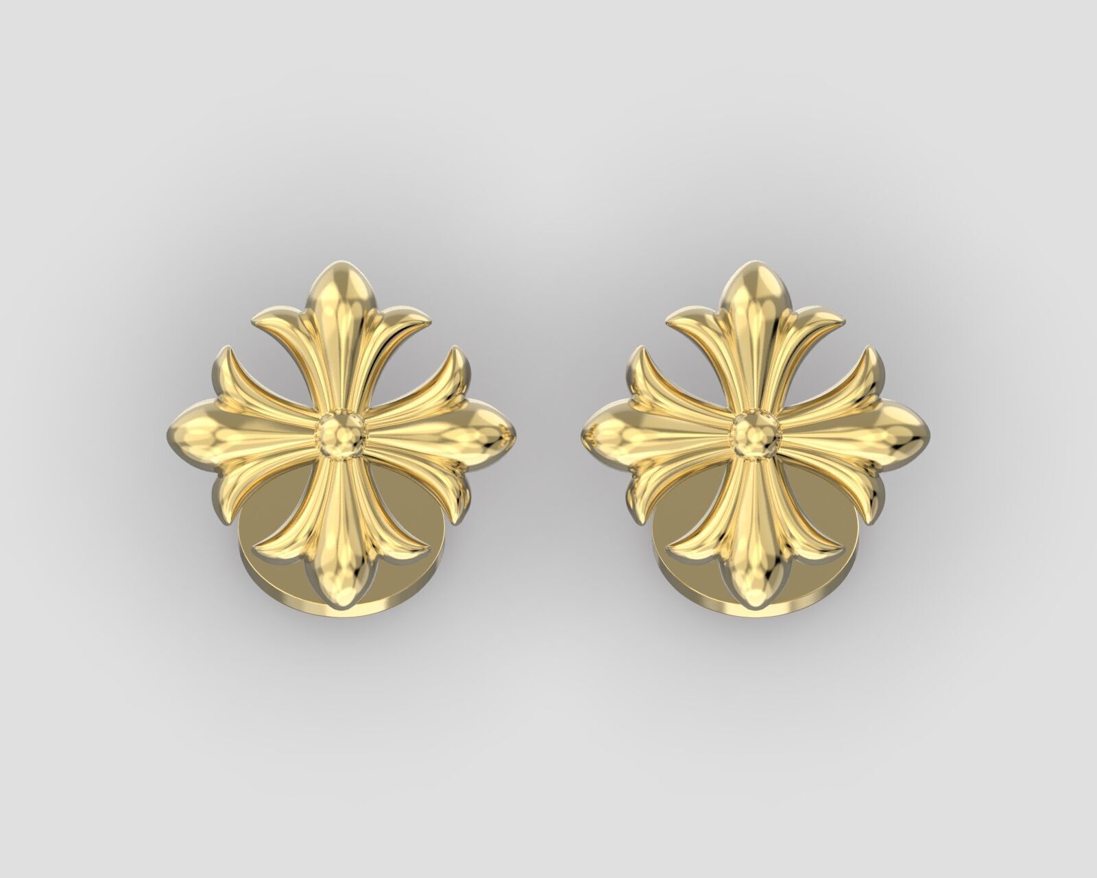 Cufflinks CF L 001 A1 3D print model_2