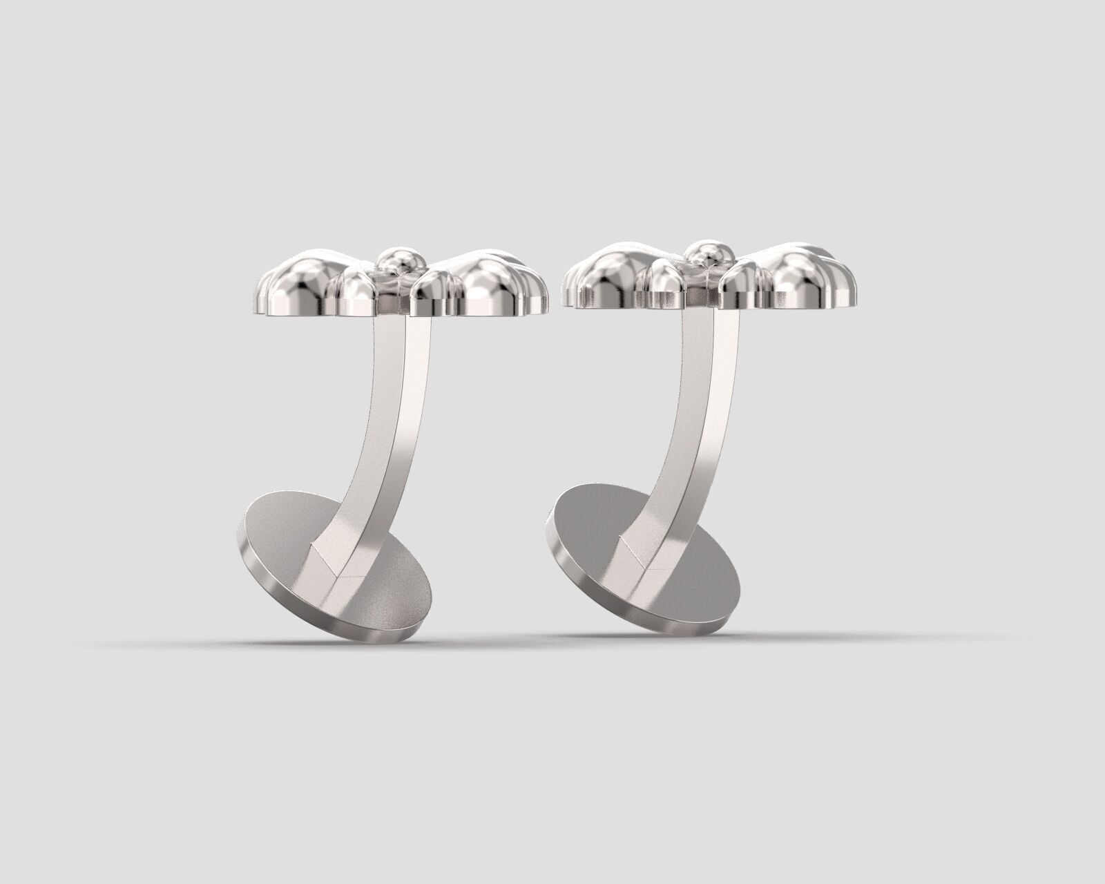 Cufflinks CF L 001 A1 3D print model_5
