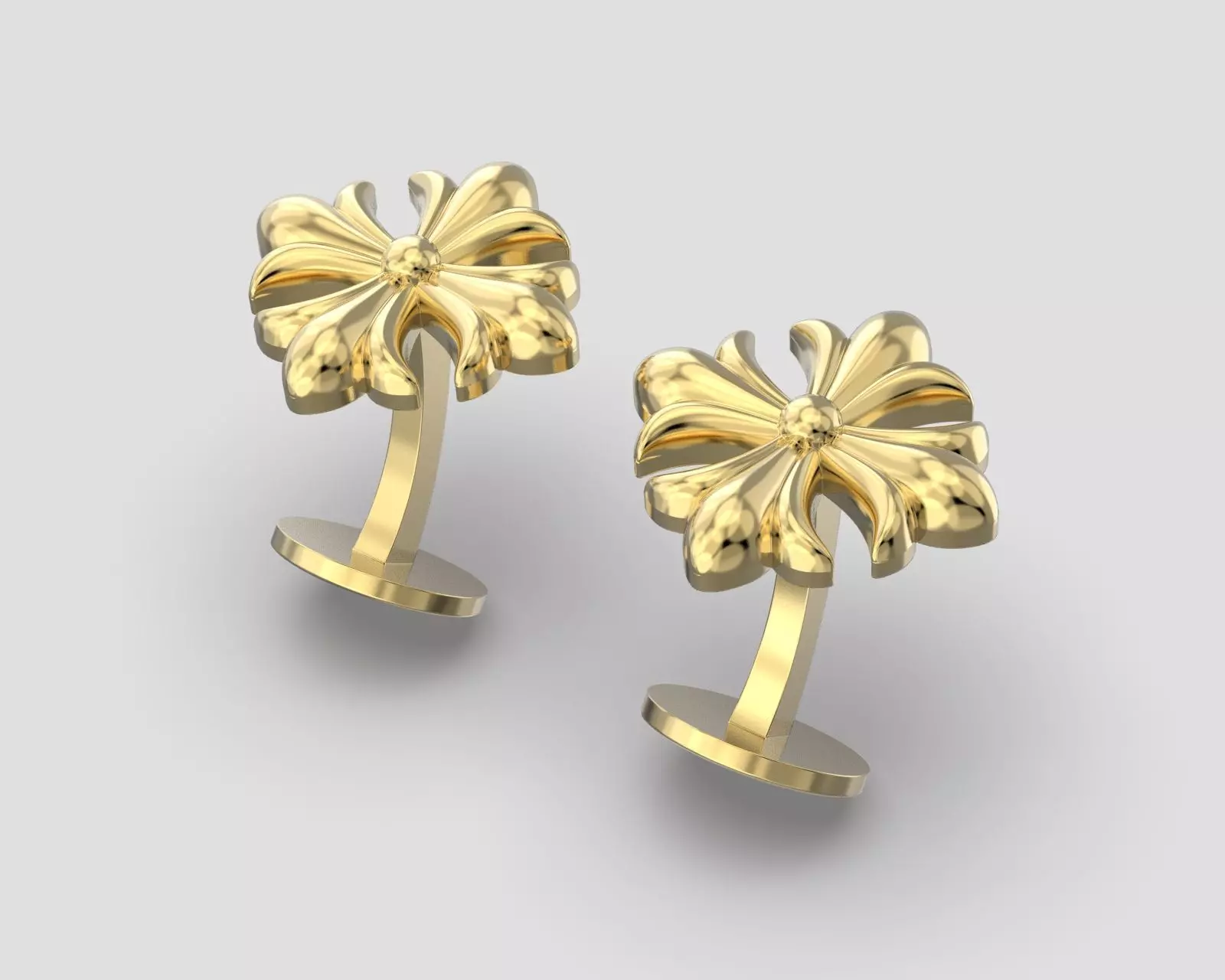 Cufflinks CF L 001 A1 3D print model_0