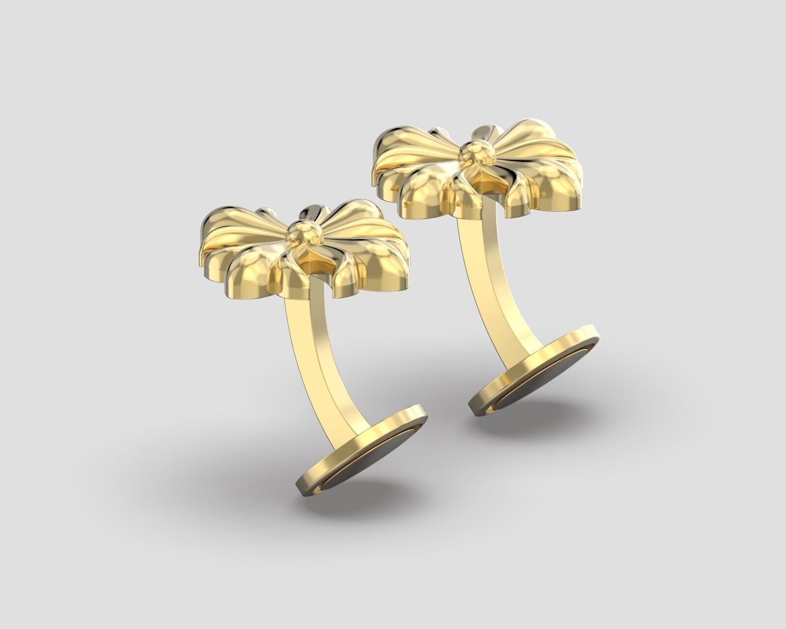 Cufflinks CF L 001 A1 3D print model_3