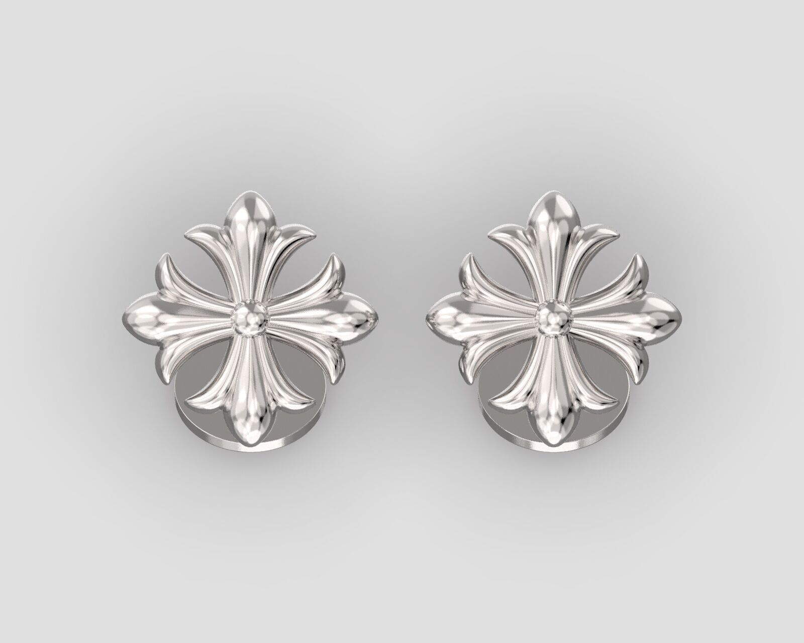 Cufflinks CF L 001 A1 3D print model_7