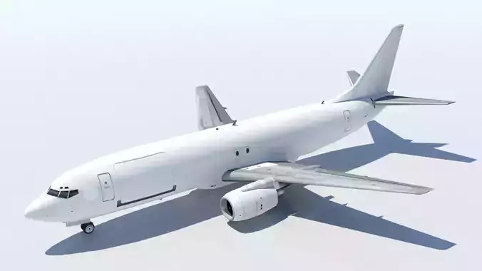 B737-400F Classic Freighter Blank