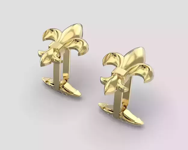 Cufflinks CF L 001 B1 3D print model