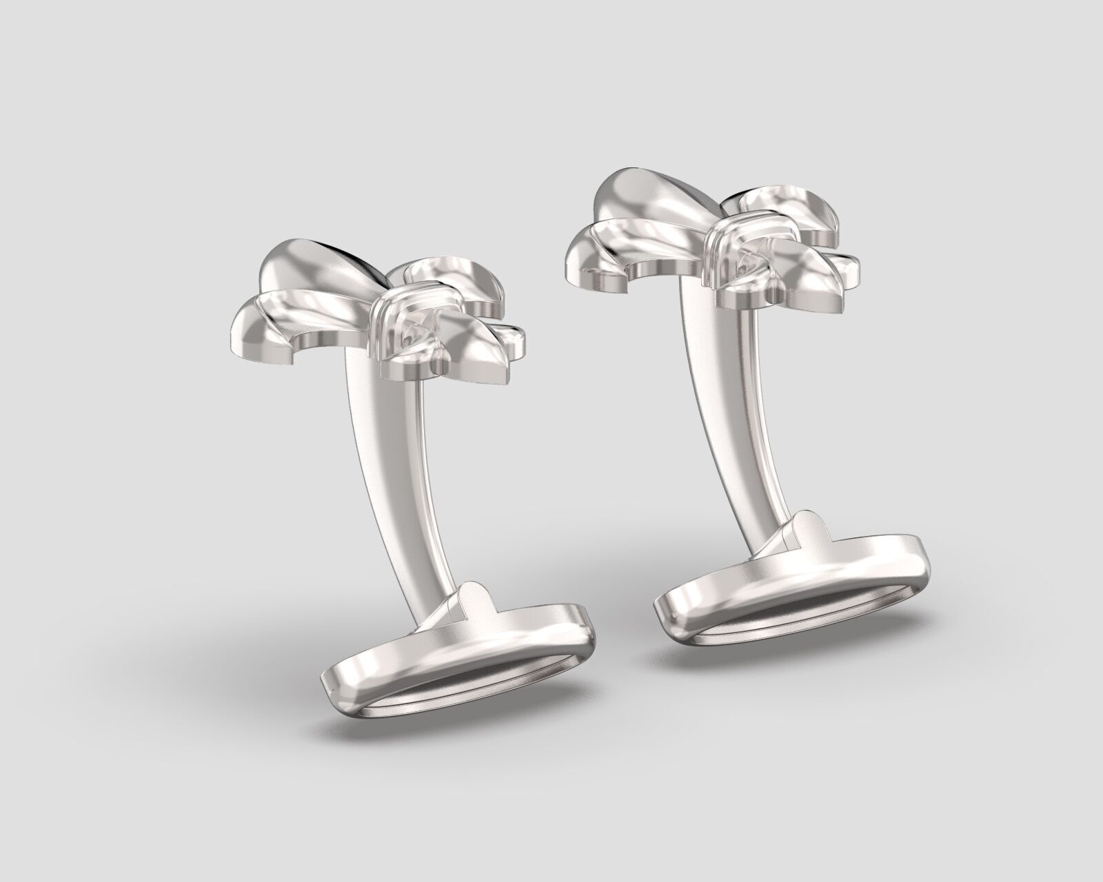 Cufflinks CF L 001 C1 3D print model_7
