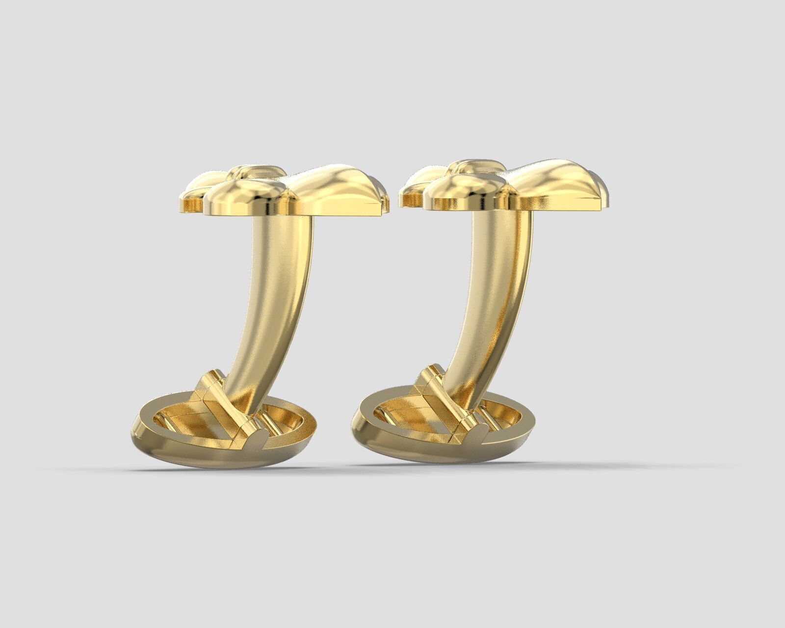 Cufflinks CF L 001 C1 3D print model_8