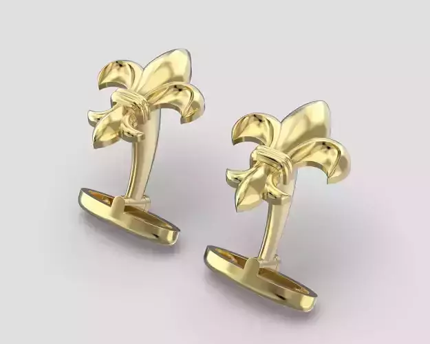 Cufflinks CF L 001 C1 3D print model