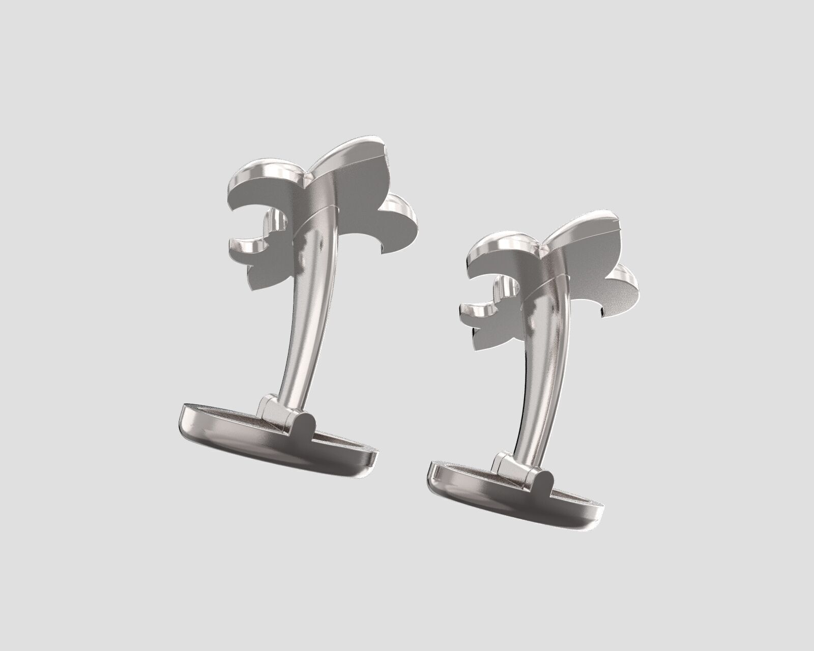 Cufflinks CF L 001 C1 3D print model_2