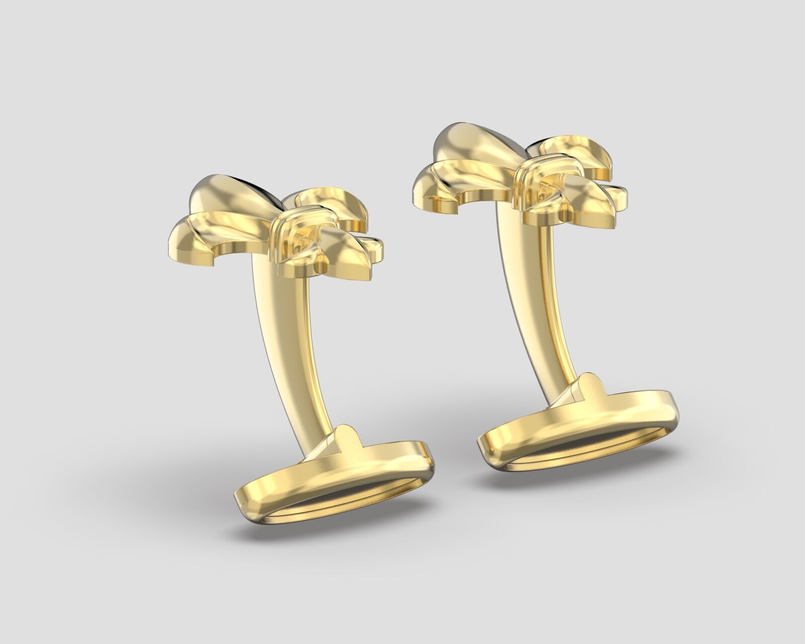 Cufflinks CF L 001 C1 3D print model_6