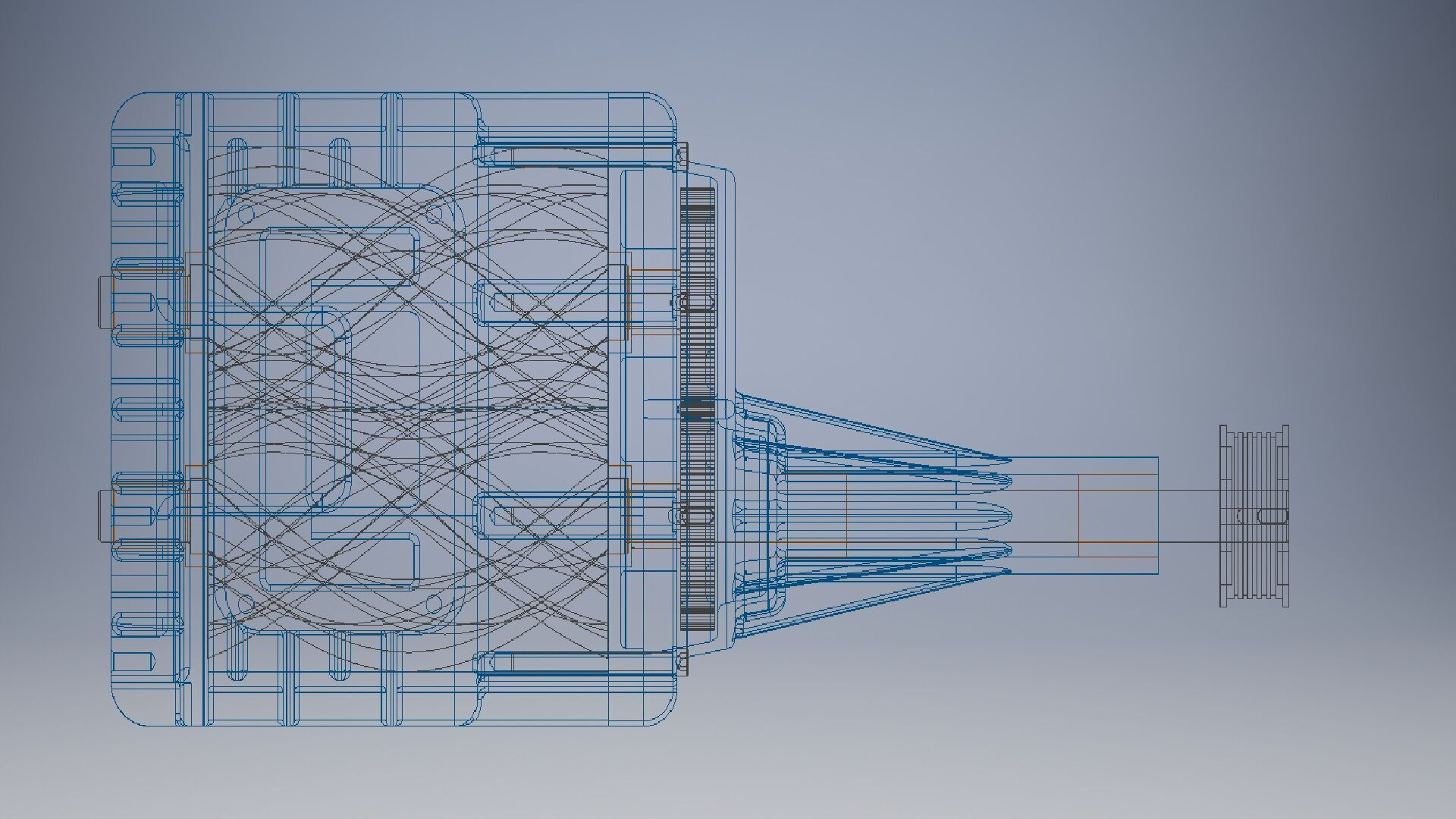 Engine COMPRESSOR 3d model 3D model_5