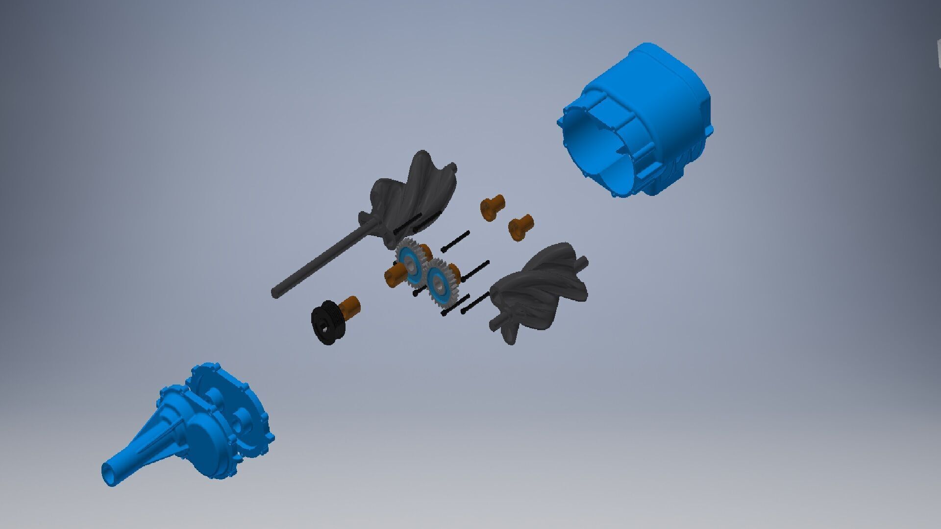 Engine COMPRESSOR 3d model 3D model_9