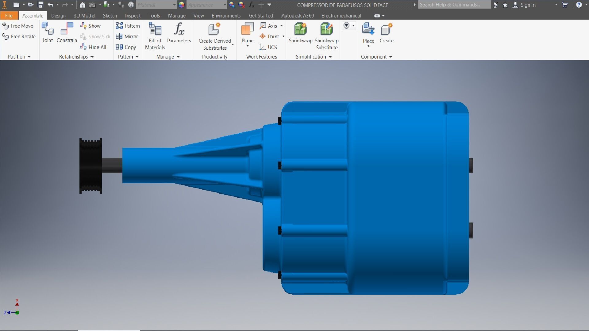 Engine COMPRESSOR 3d model 3D model_13