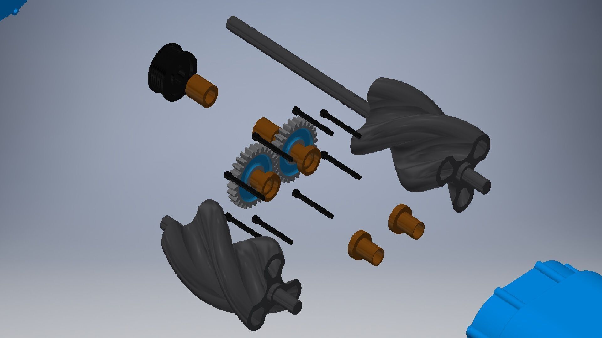 Engine COMPRESSOR 3d model 3D model_11