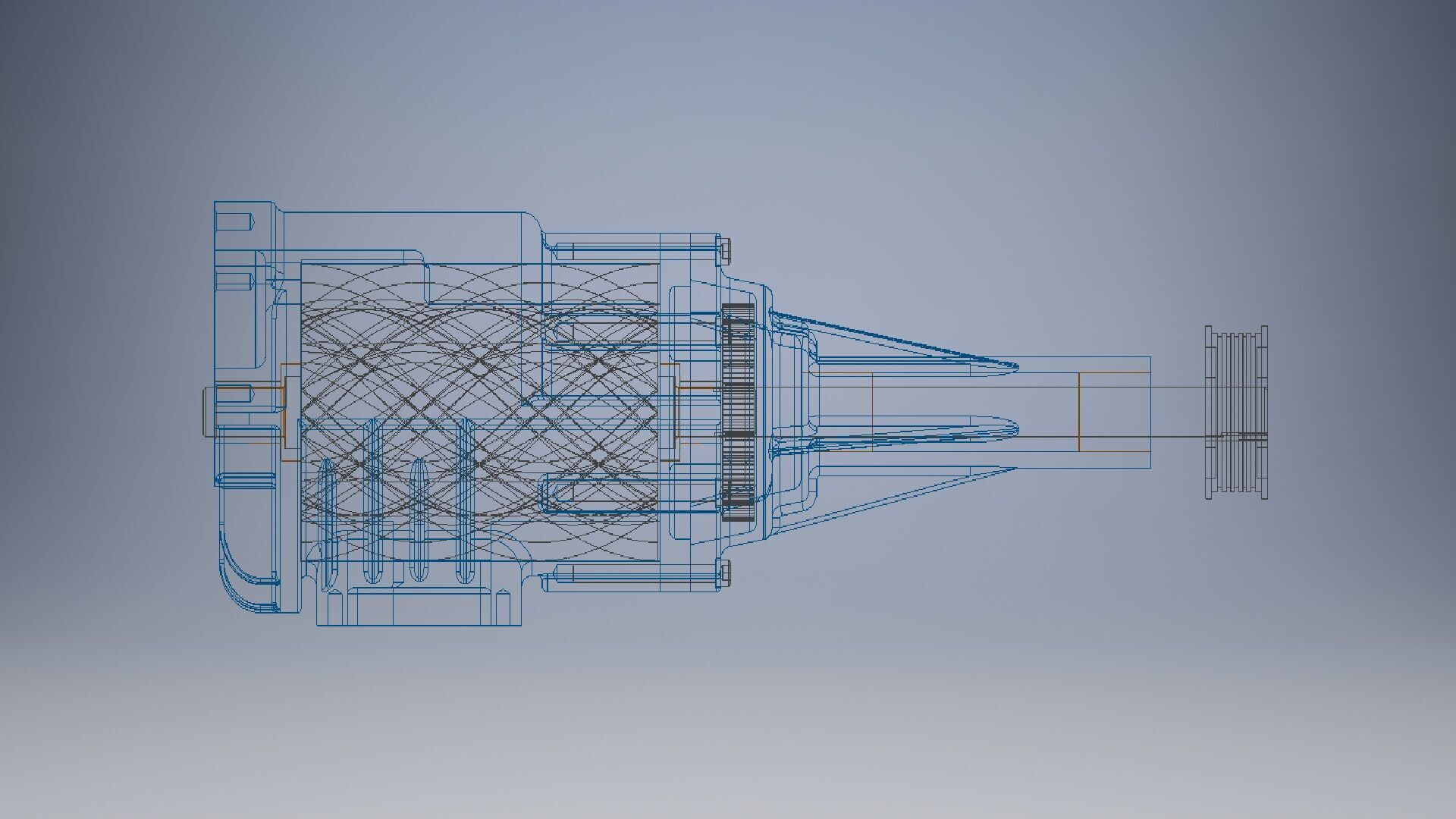 Engine COMPRESSOR 3d model 3D model_6