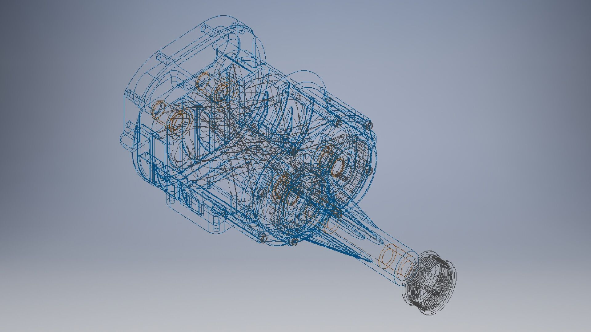 Engine COMPRESSOR 3d model 3D model_7