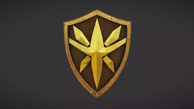 ornate medieval shield 2