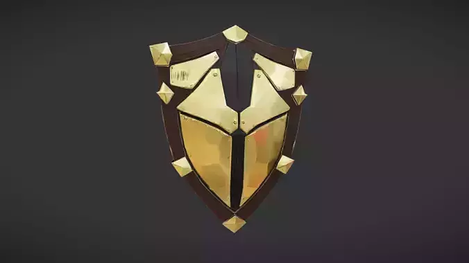 medieval-style shield