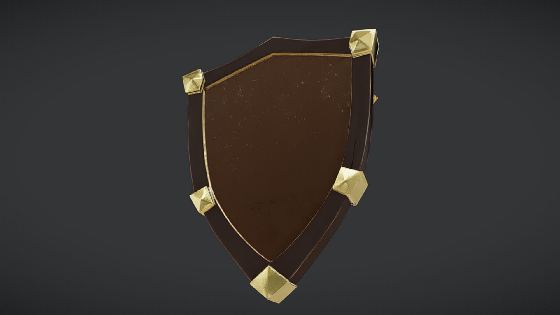 medieval-style shield 3D model_6
