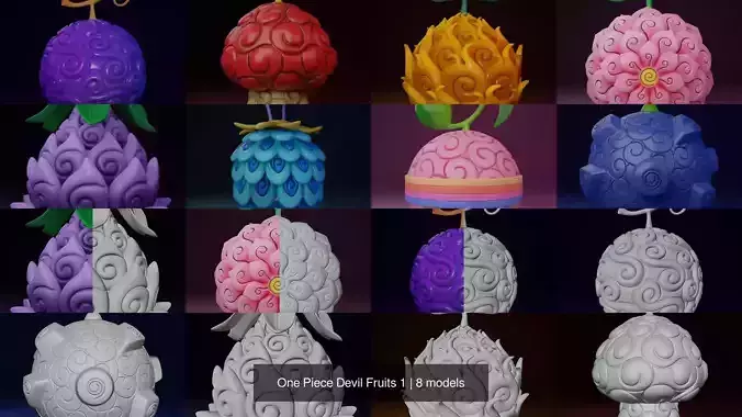 One Piece Devil Fruits 1