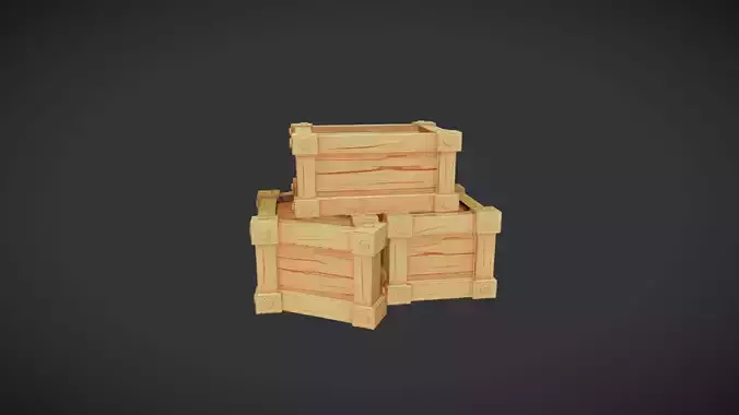 wooden crates