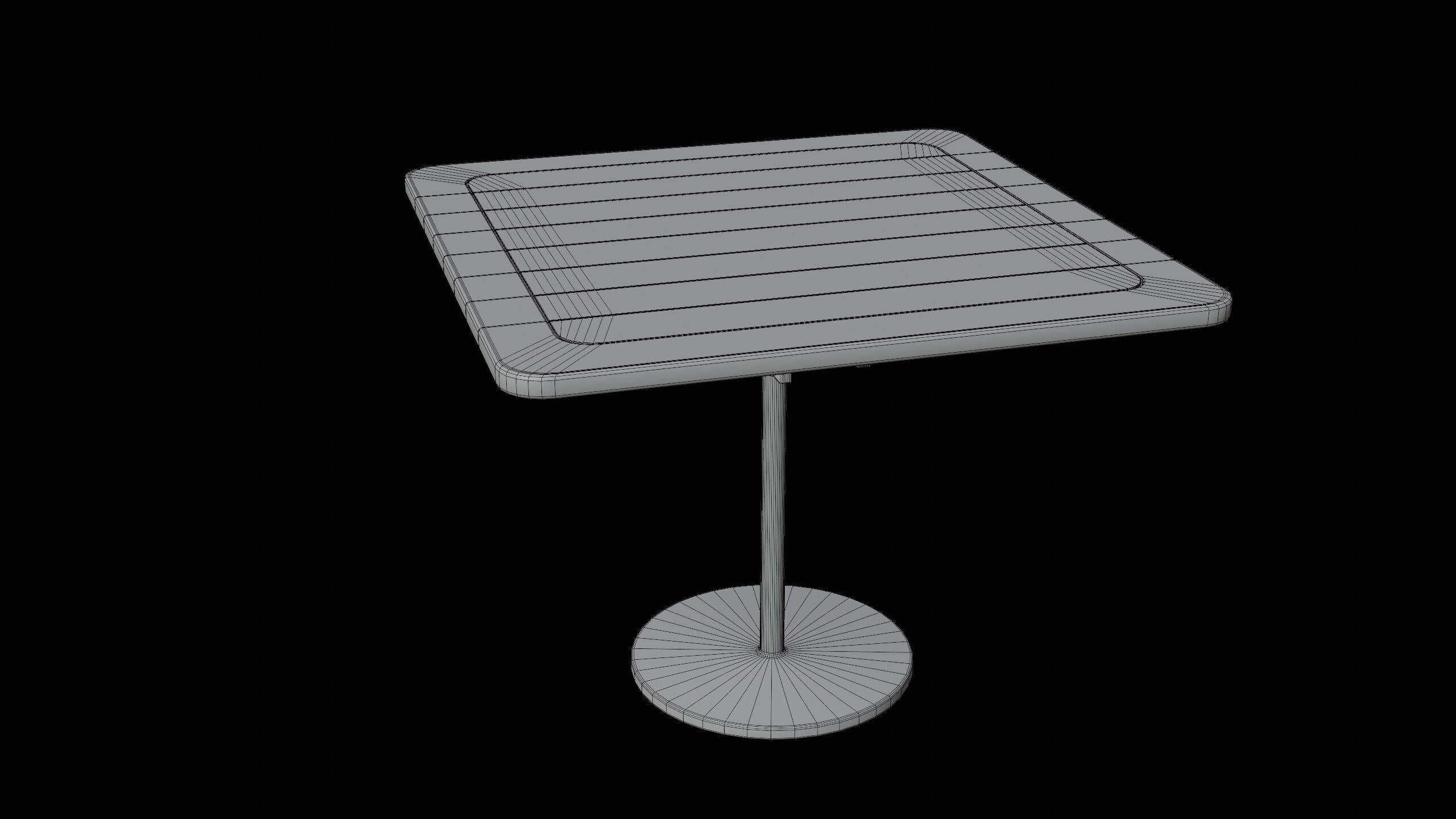 Dining Table Convenience Store 5 3D model_7