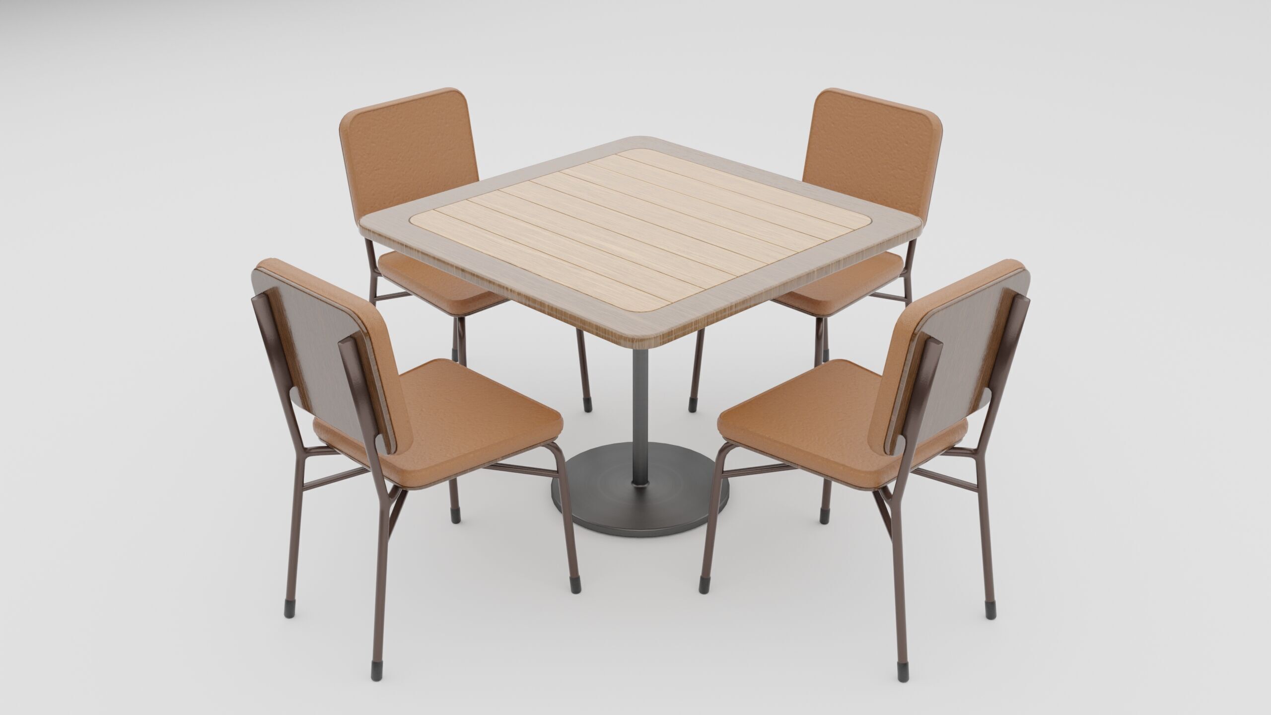 Dining Table Convenience Store 5 3D model_1
