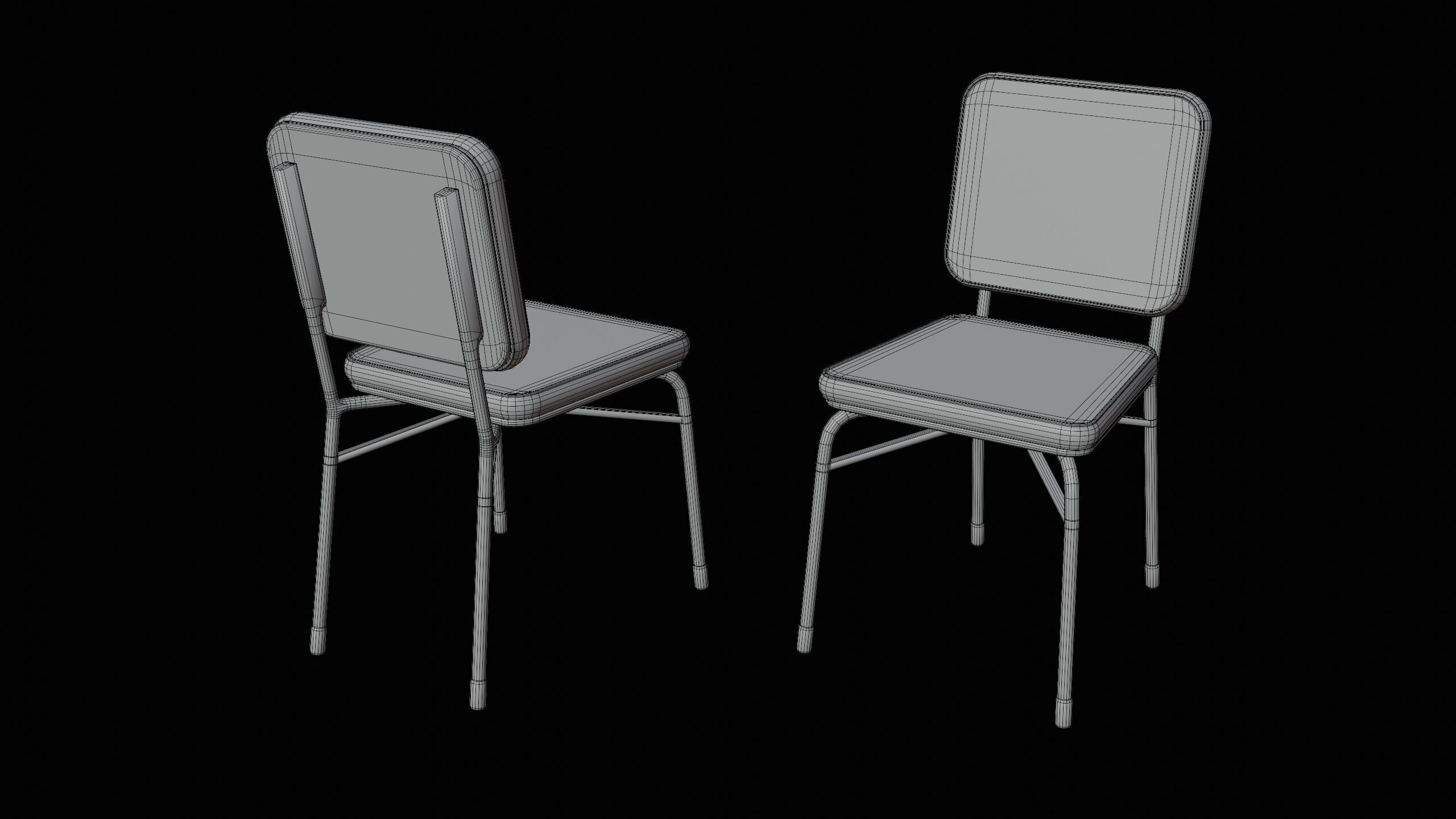 Dining Table Convenience Store 5 3D model_8