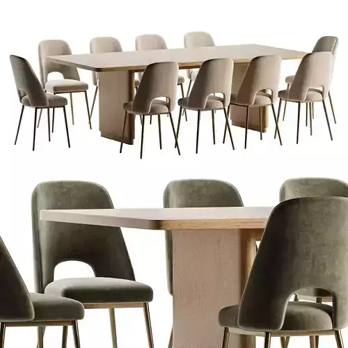 modern chair rina table