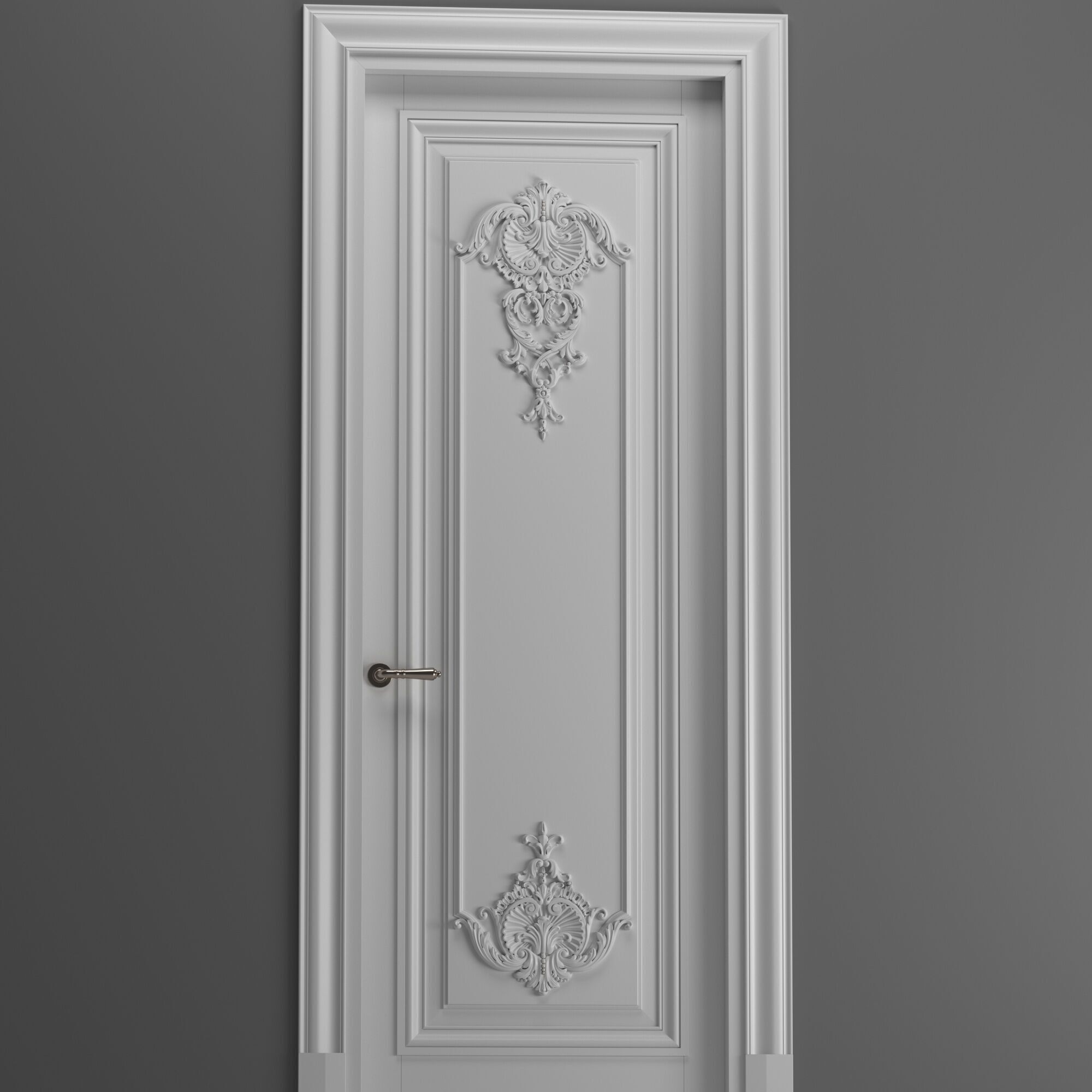 Door dekor 003 3D print model_1