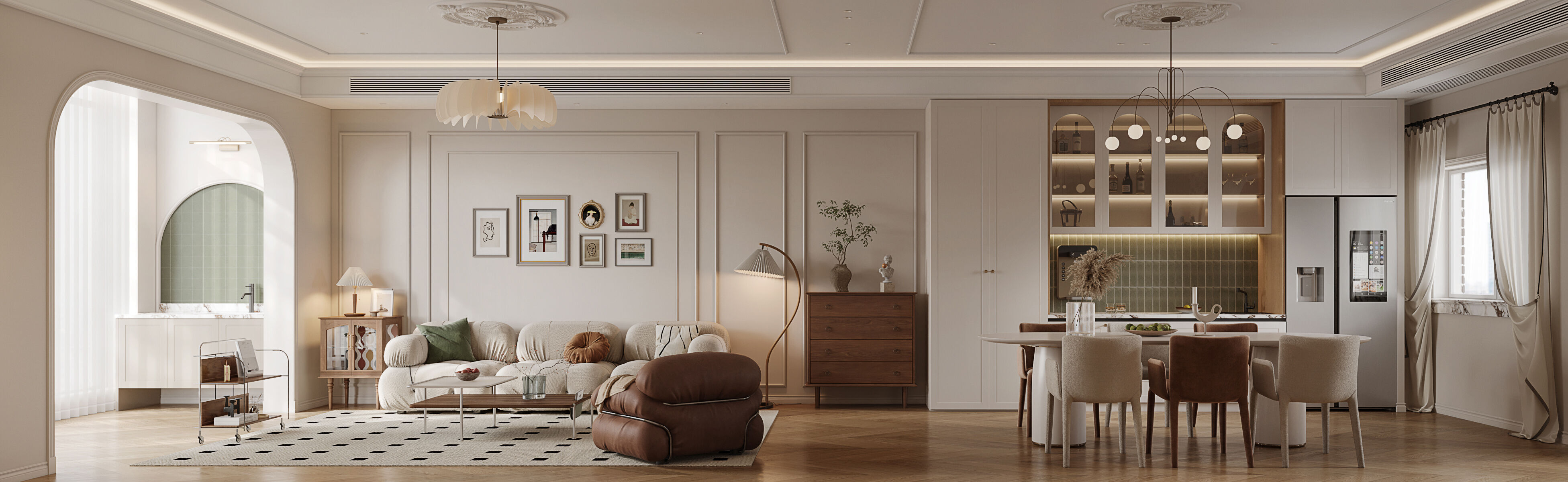 apartment interior     3D model_2