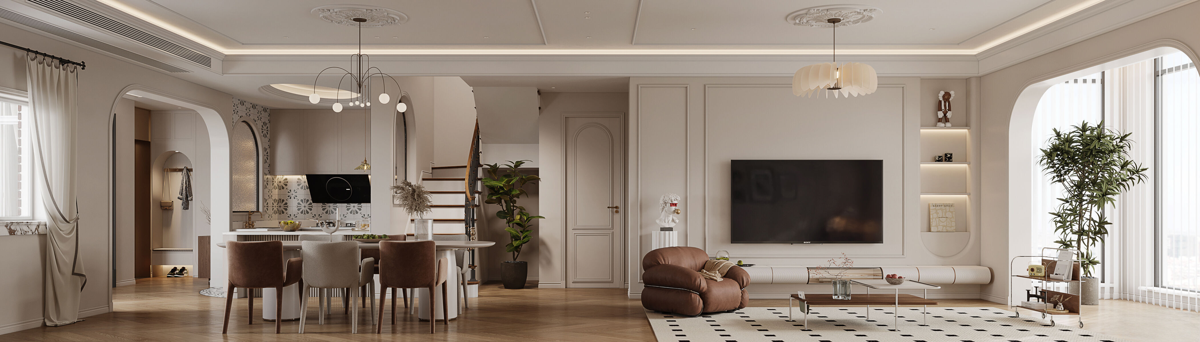 apartment interior     3D model_5