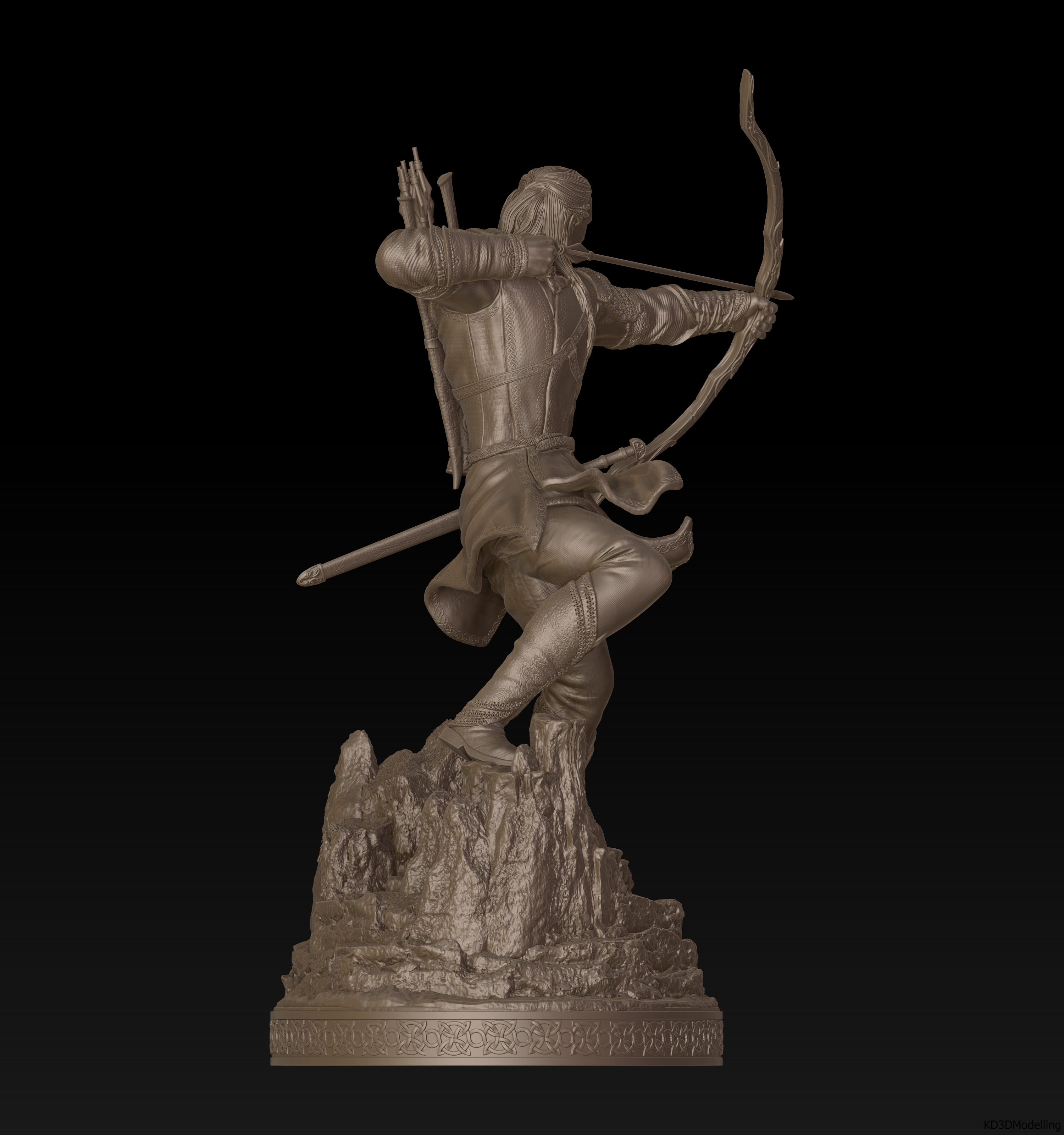 Legolas Elven Archer 3D print model_4