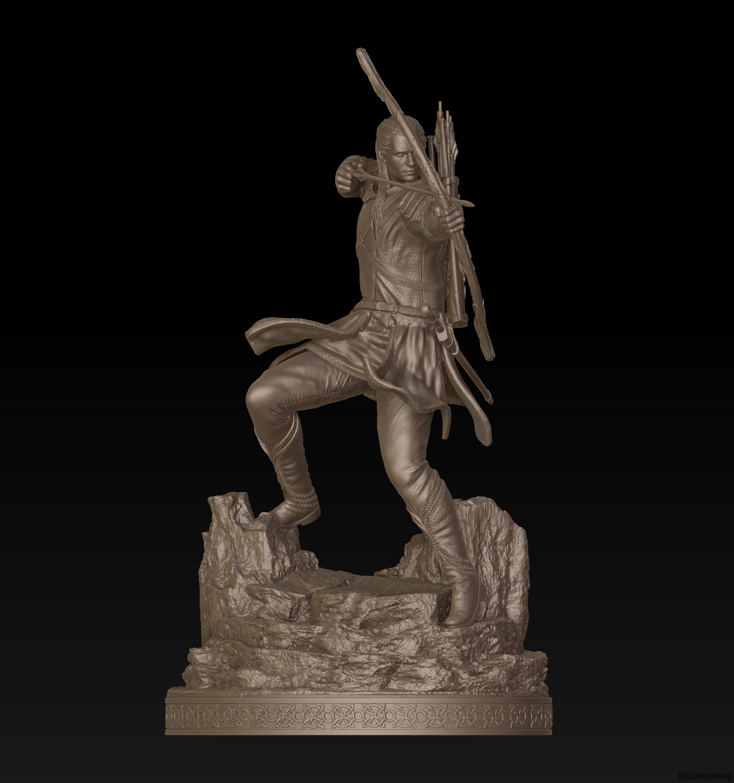 Legolas Elven Archer 3D print model_11