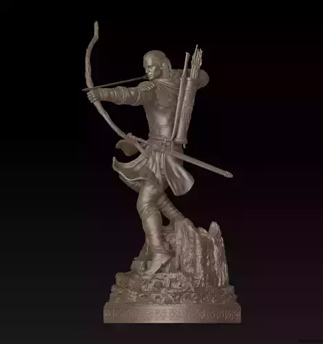 Legolas Elven Archer 3D print model