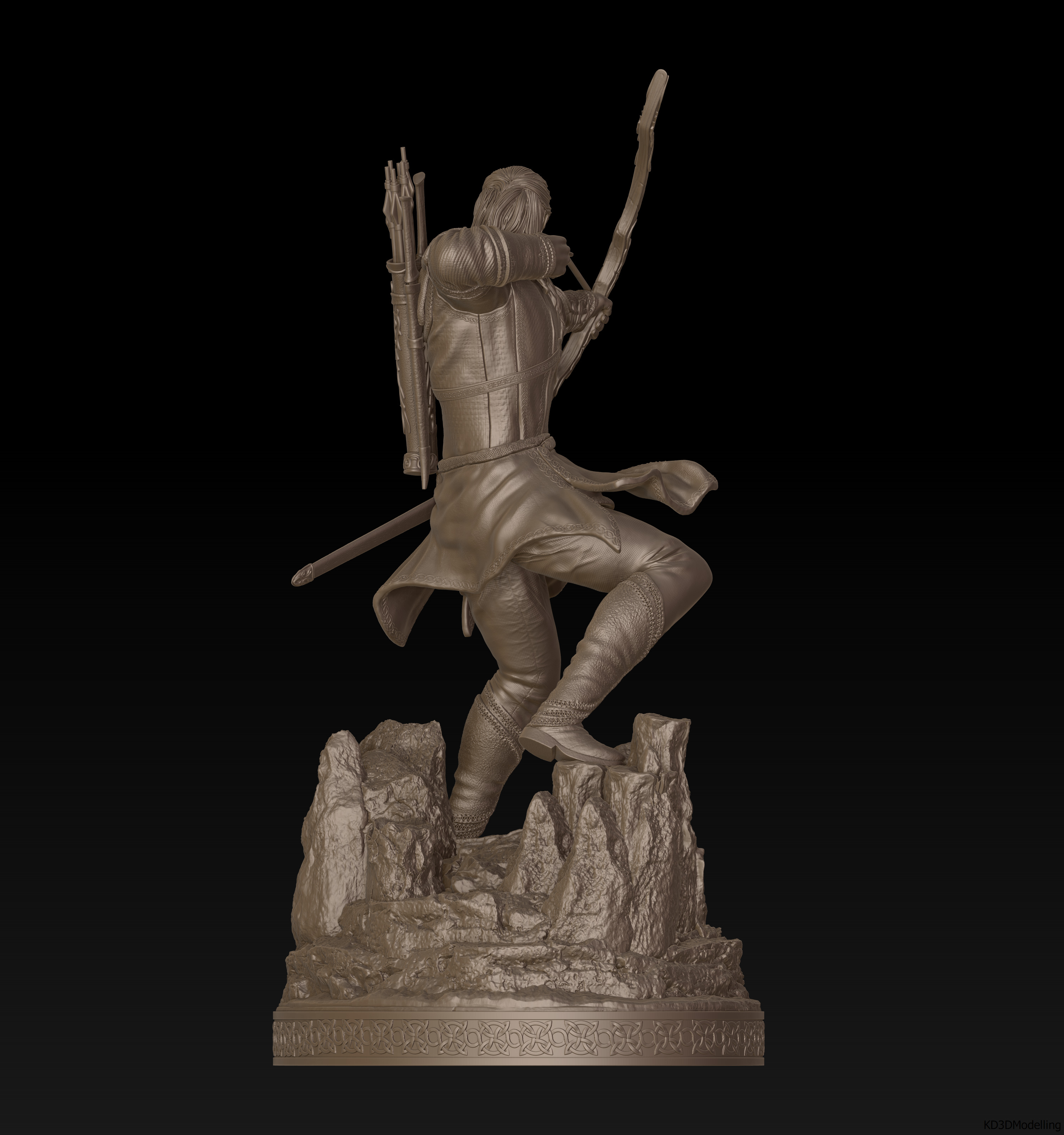 Legolas Elven Archer 3D print model_5