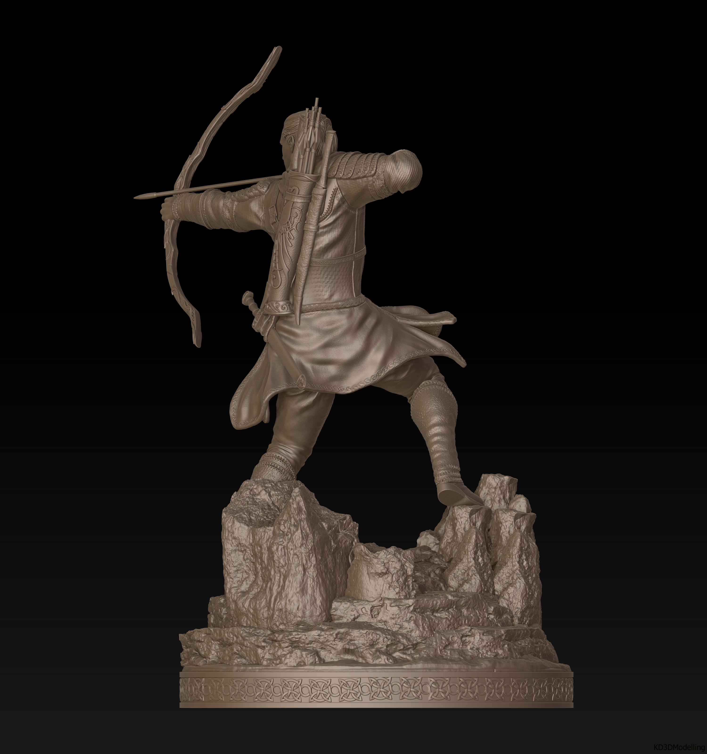 Legolas Elven Archer 3D print model_7