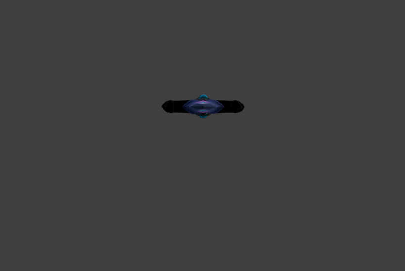 Opal Blade Sword Low-poly 3D model_2