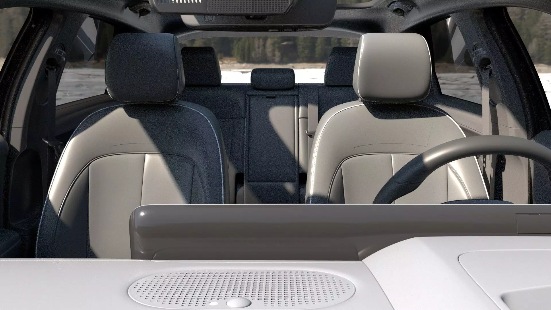 Ioniq 6 2024 -photoreal-Vray-Redshift-Unreal-Lightrigs included 3D model_19