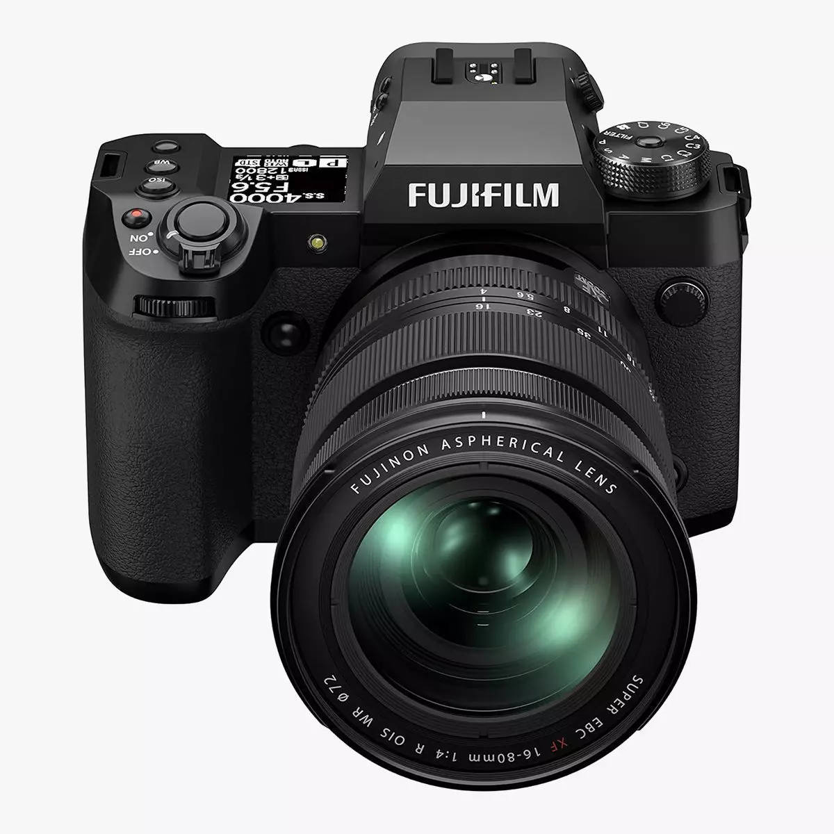 FUJIFILM X H2 XF16 80mm Kit Mirrorless Camera Low-poly 3D model_0