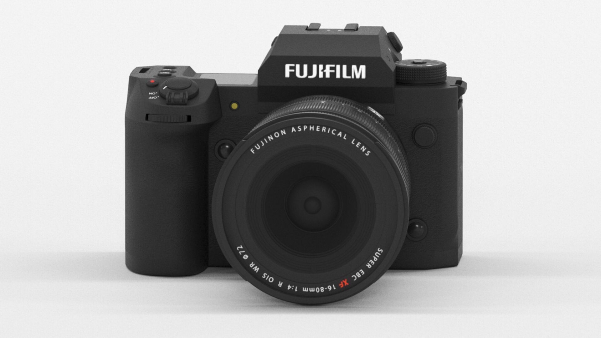 FUJIFILM X H2 XF16 80mm Kit Mirrorless Camera Low-poly 3D model_8