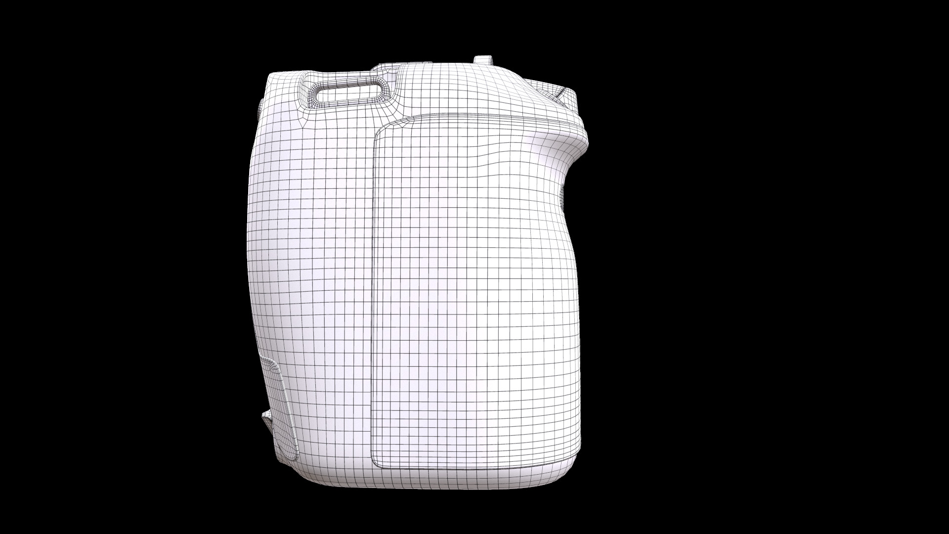 Canon EOS 90D Camera  32 5 MP Low-poly 3D model_9