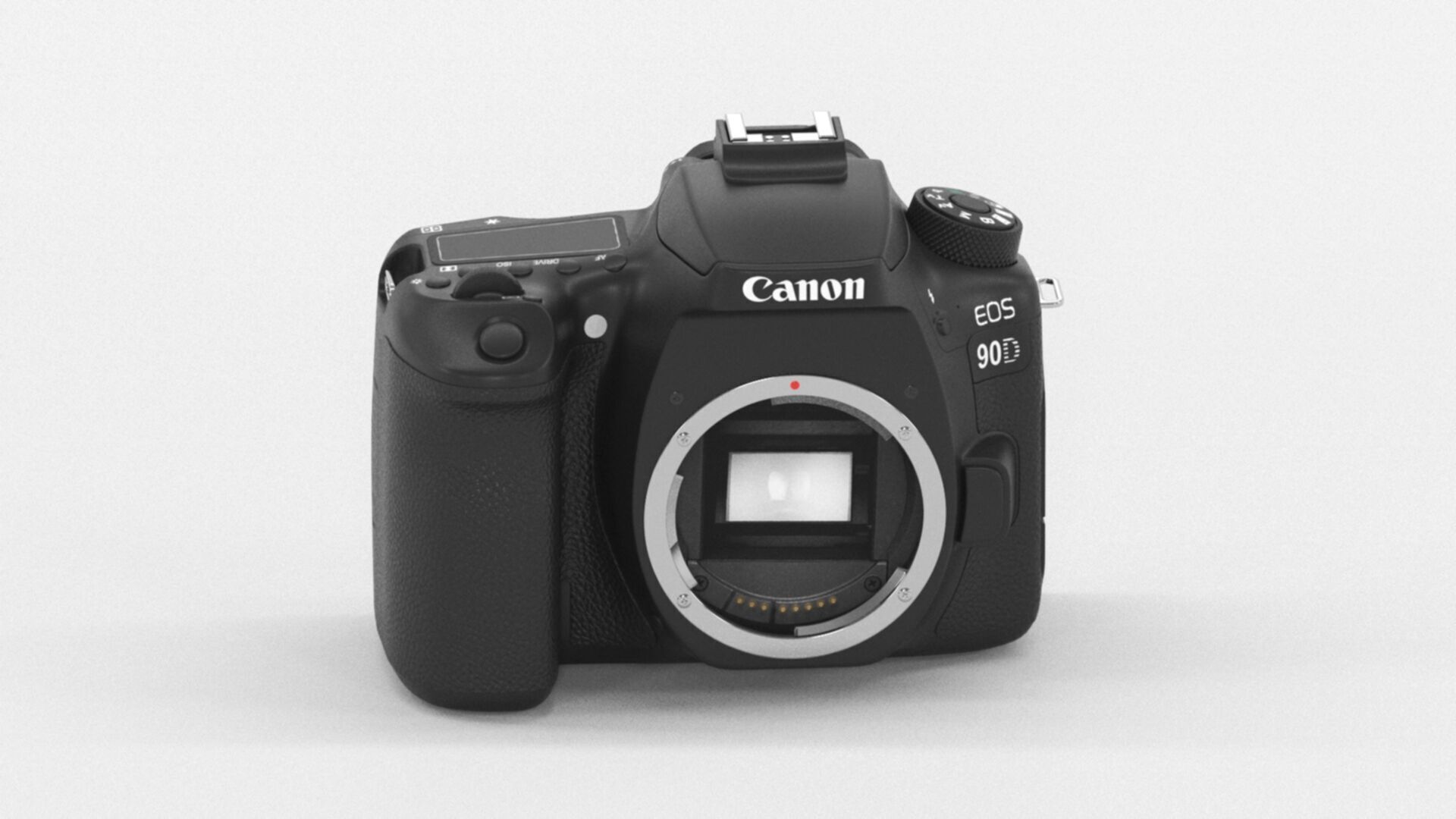 Canon EOS 90D Camera  32 5 MP Low-poly 3D model_1