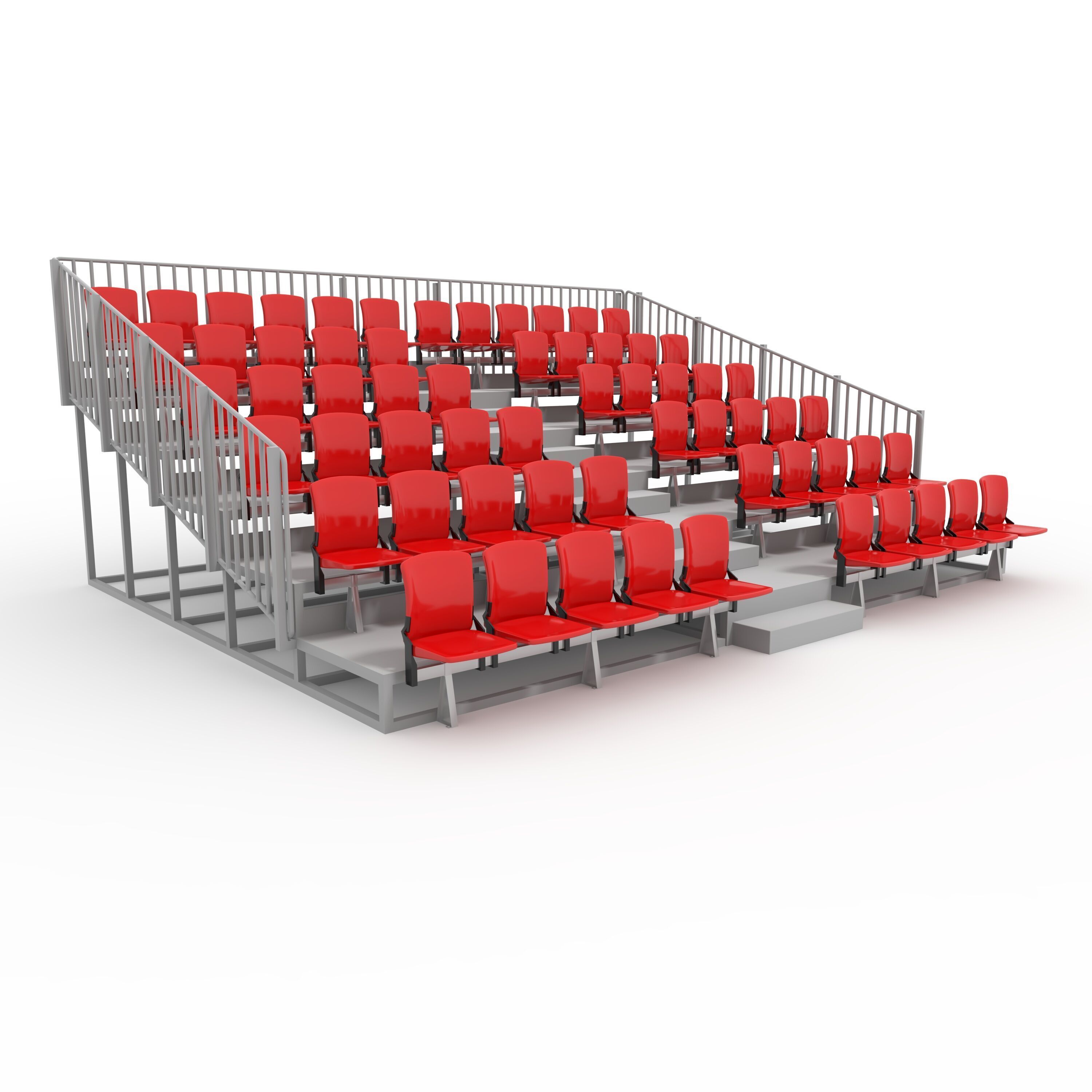 Bleachers 29 3D model_8