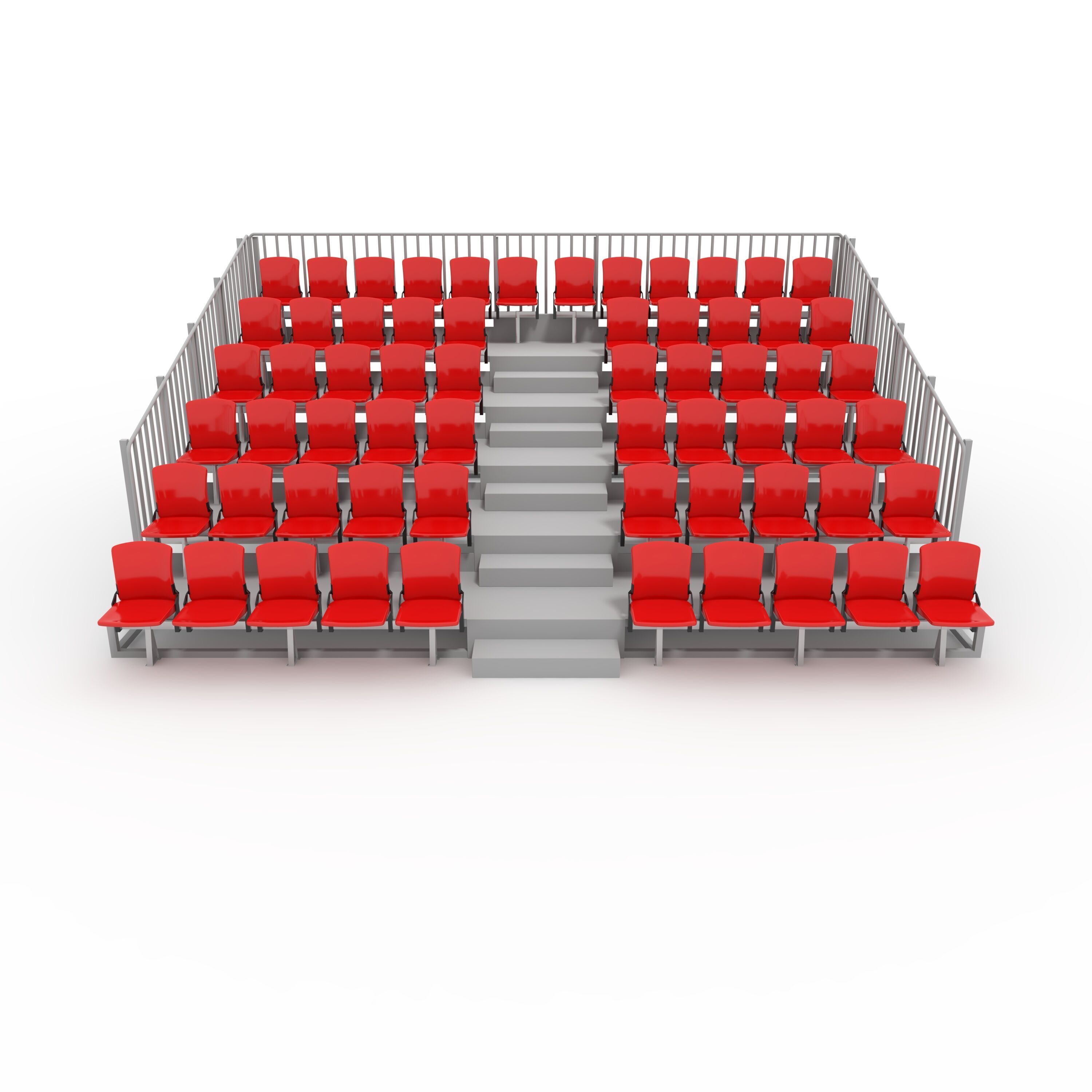 Bleachers 29 3D model_2