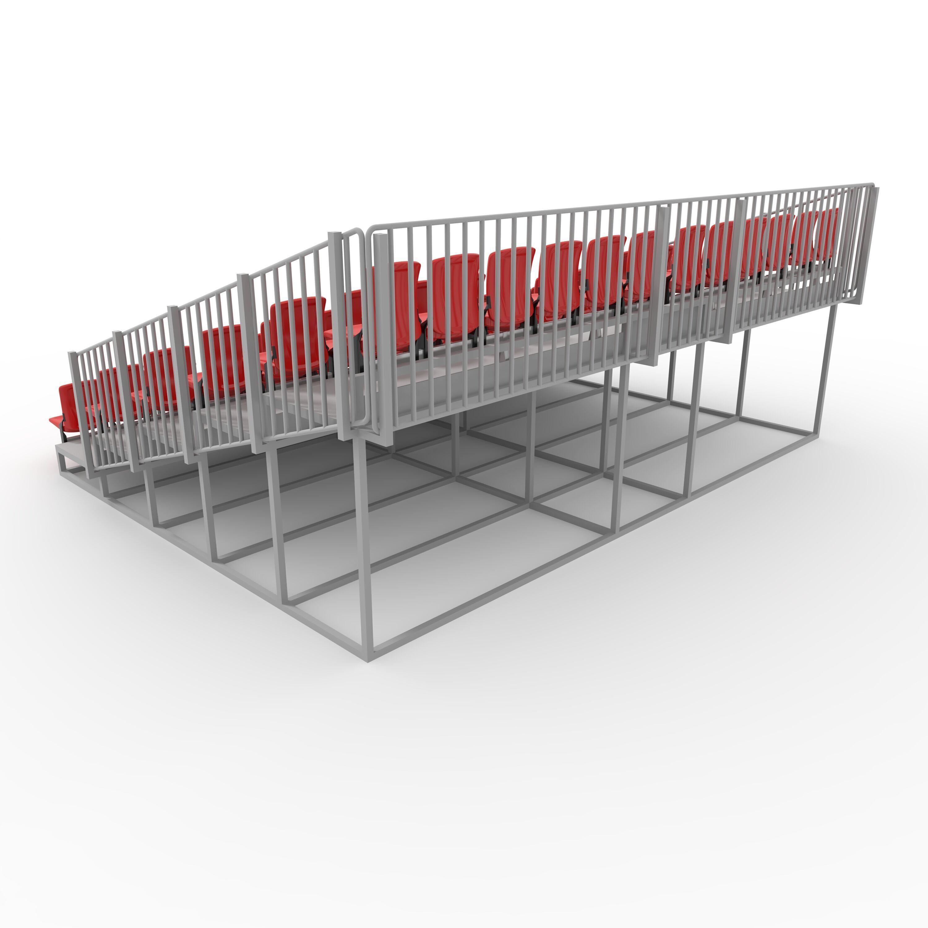 Bleachers 29 3D model_6